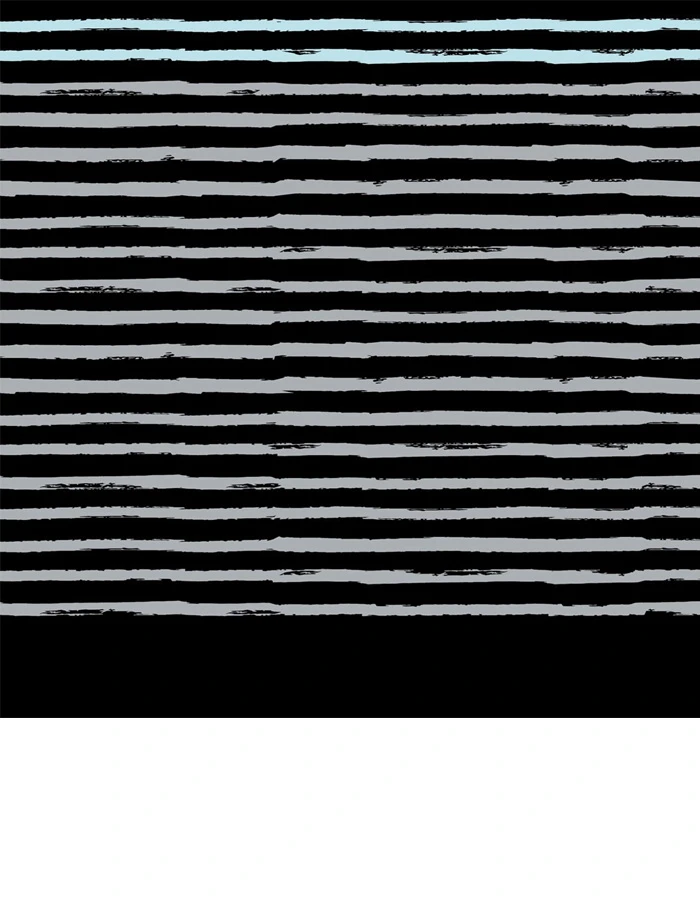AFTER PONCHO SAILOR STRIPES BLACK ADULT - Image 2