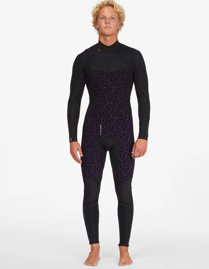 BILLABONG 4/3 ABSOLUTE CHEST ZIP WETSUIT - Image 3