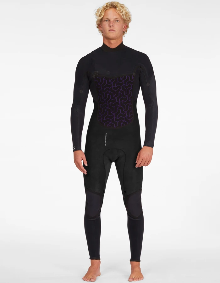 BILLABONG 4/3 ABSOLUTE PLUS CHEST ZIP WETSUIT - Image 4