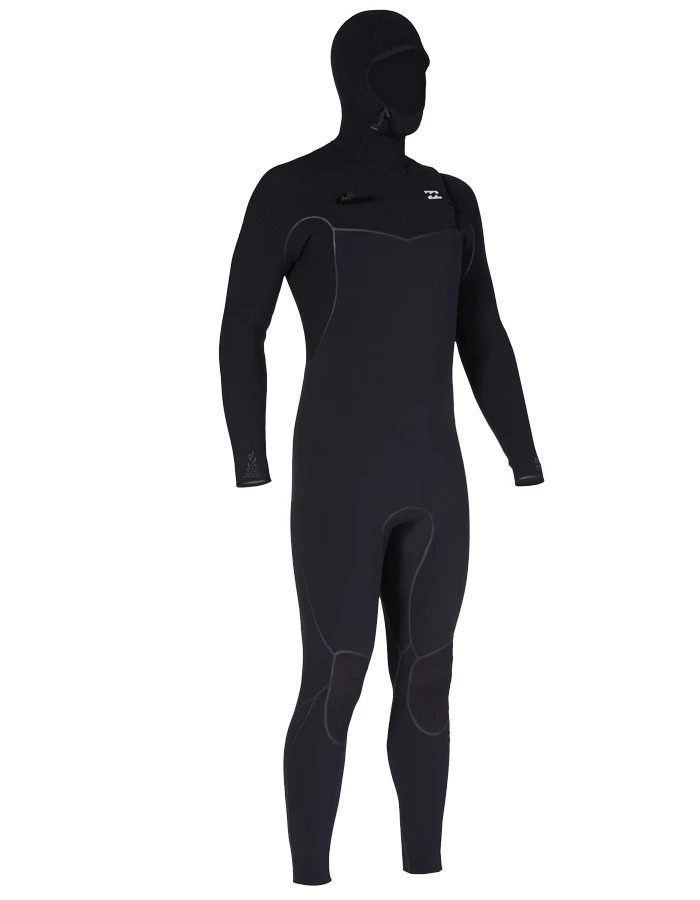 BILLABONG 5/4 FURNACE HOODED CHEST ZIP WETSUIT FOR MEN - Image 2