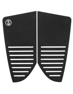 CAPTAIN FIN TROOPER TRACTION PAD 2 PIECE FISH BLACK