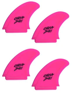 CATCH SURF SAFETY EDGE QUAD FIN SET PINK