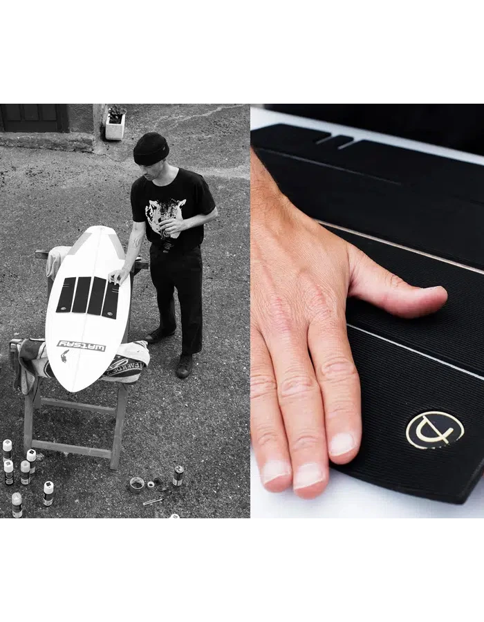 DEFLOW FRONT PAD 4 PIECE BLACK - Image 5