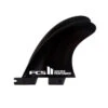 FCS II PERFORMER GLASS FLEX QUAD REAR FINS BLACK