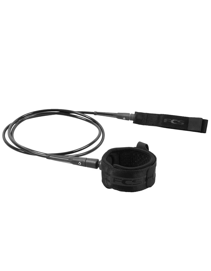 FCS ALL ROUND ESSENTIAL LEASH 6' BLACK - Image 8