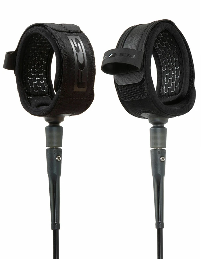 FCS ALL ROUND ESSENTIAL LEASH 6' BLACK - Image 9