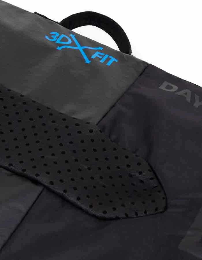 FCS SURFBOARD COVER SINGLE 5'6'' DAY FUNBOARD 3DXFIT BLACK - Image 5