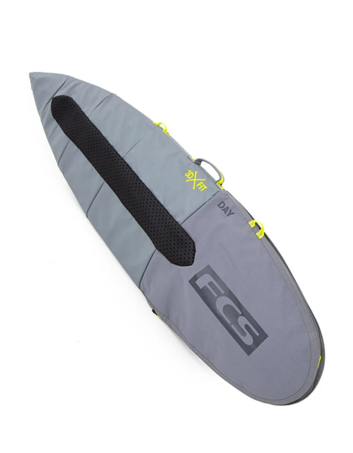 FCS DAY ALL PURPOSE COVER 6'3" 3DXFIT BLACK - Image 2