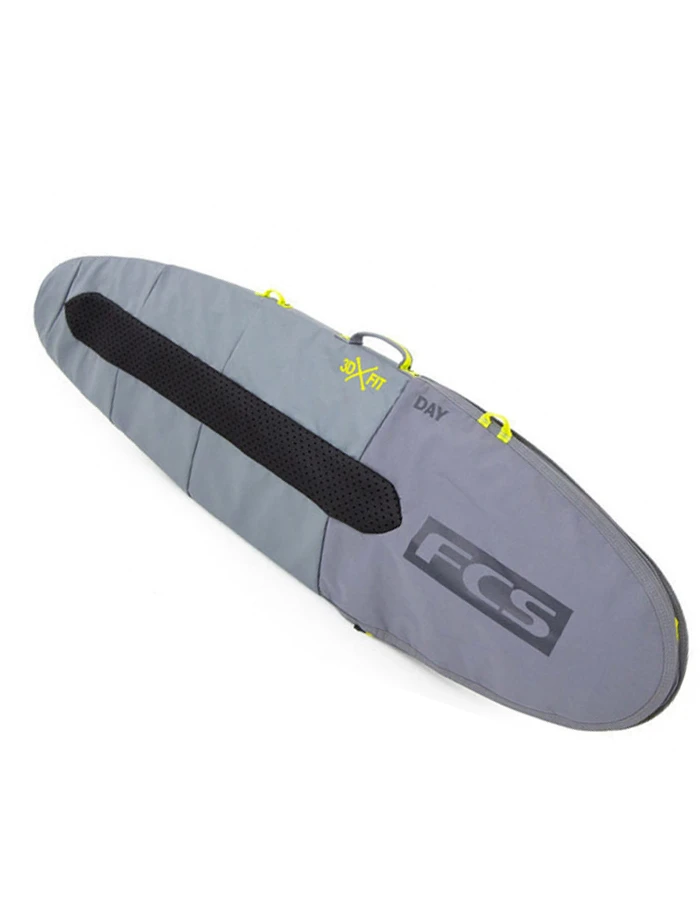 FCS SURFBOARD COVER SINGLE 6'3'' DAY FUNBOARD 3DXFIT BLACK - Image 2