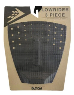 FIREWIRE LOW RIDER TRACTION PAD 3 PIECE CHARCOAL BLACK