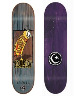 FOUNDATION 8.38" AIDAN OWL SKATEBOARD DECK
