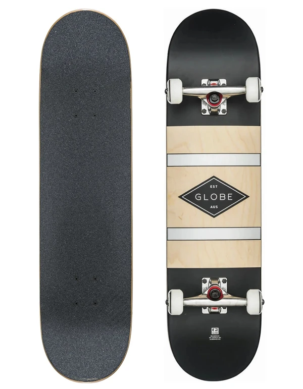 GLOBE 8.0" G1 DIABLO 2 SKATEBOARD COMPLETE