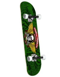 POWELL PERALTA 8" WINGED RIPPER BIRCH SKATE COMPLETE GREEN