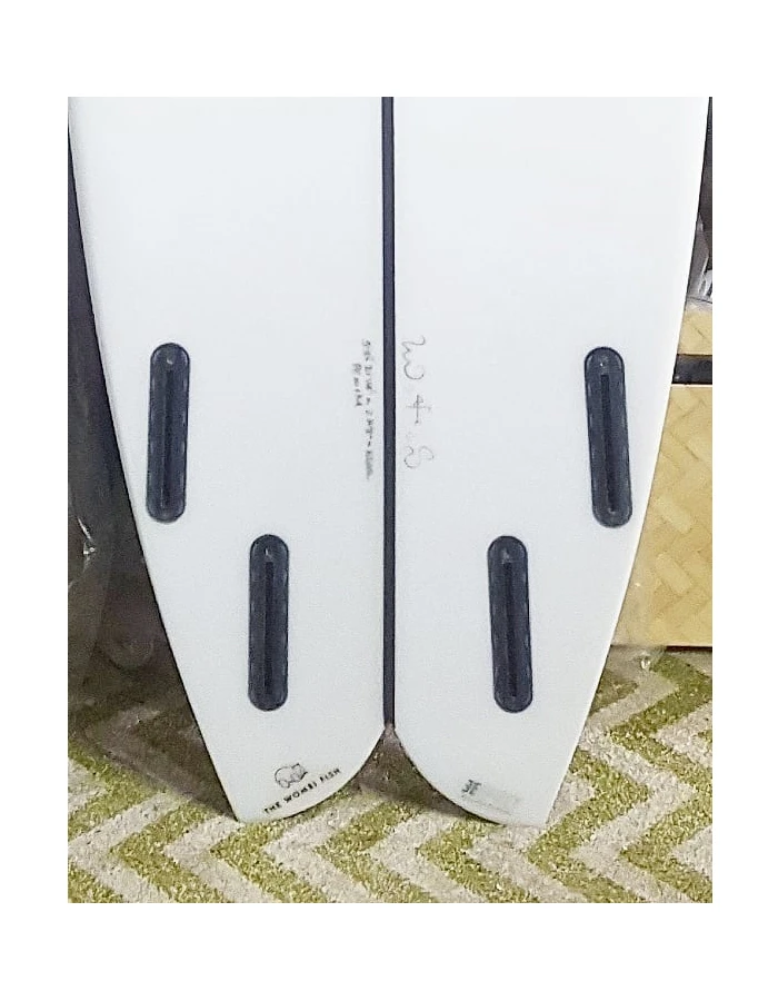 PUKAS SURFBOARDS 5'8' WOMBI FISH' PE BY EYE SYMMETRY - Image 3