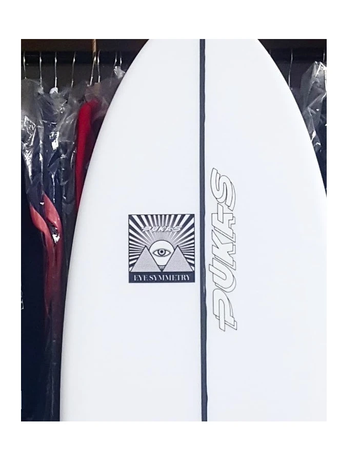 PUKAS SURFBOARDS 5'8' WOMBI FISH' PE BY EYE SYMMETRY - Image 4