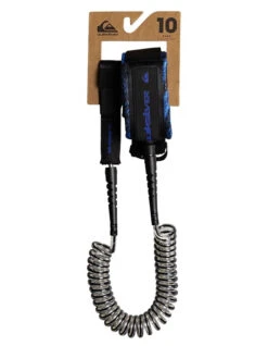 QUIKSILVER CRUISER COIL LEASH 10" BLACK