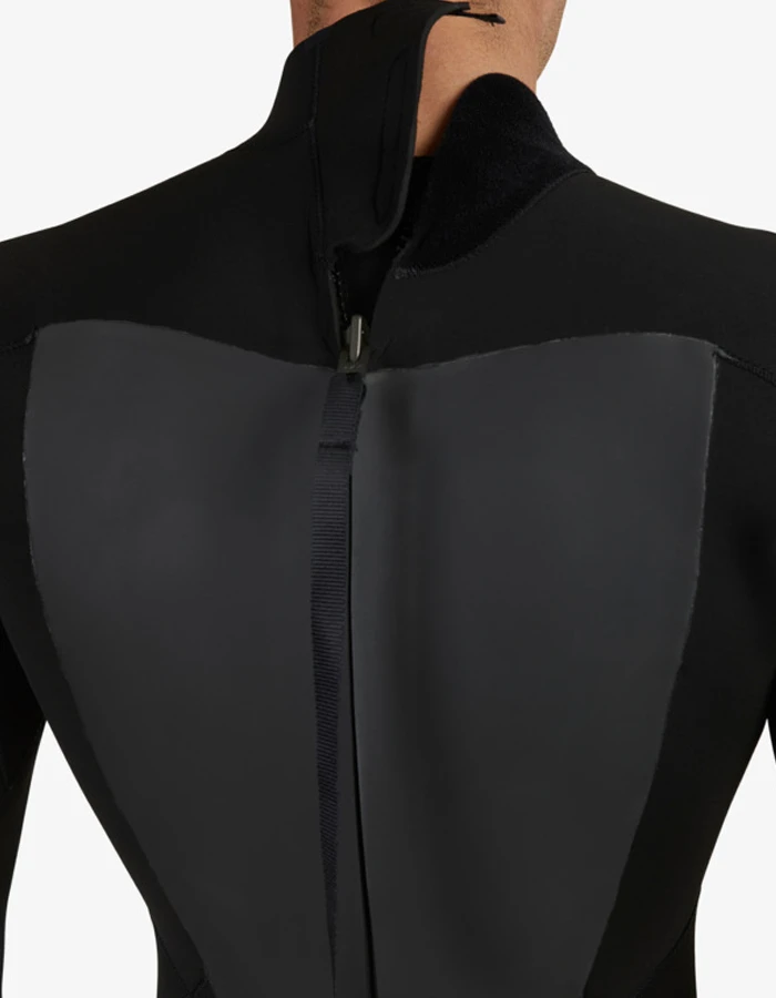 QUIKSILVER 4/3 PROLOGUE BACK ZIP WETSUIT BLACK - Image 3