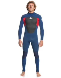 QUIKSILVER 4/3 PROLOGUE BACK ZIP WETSUIT INSIGNIA