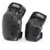 REKD YOUTH HEAVY DUTY DOUBLE PAD SET BLACK GREY