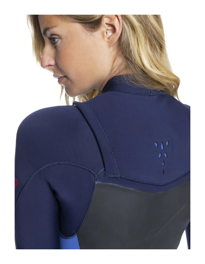 ROXY 4/3 SYNCRO SEIRES FRONT ZIP WETSUIT NAVY NIGHTS - Image 7