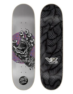 SANTA CRUZ WOOTEN ALIVE HAND VX 8.5" DECK