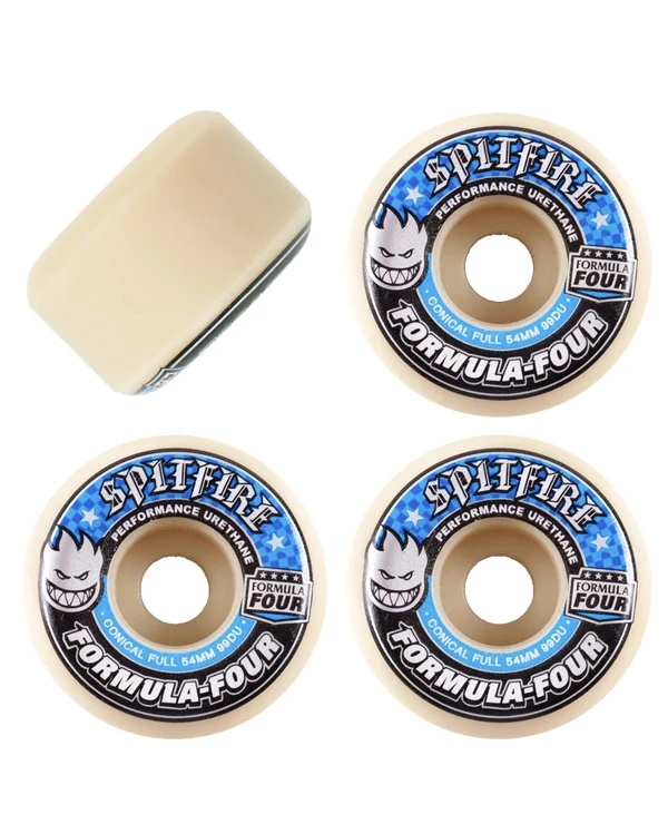 SPITFIRE WHEELS F4 99D CONICAL FULL 52MM - Image 2