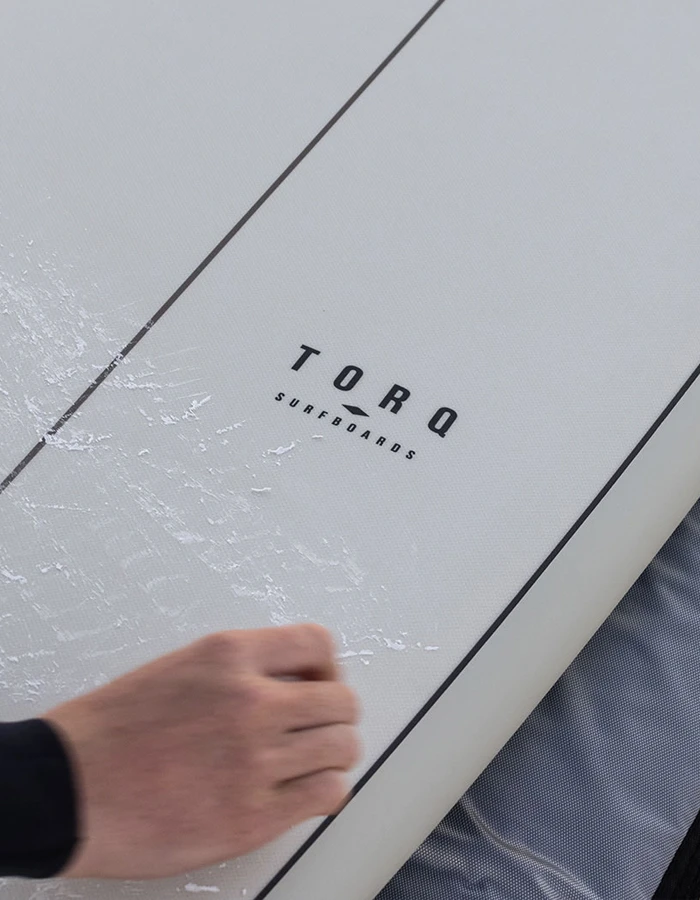 TORQ TET 8'6" LONGBOARD PINLINE COLOR RAIL RED - Image 5