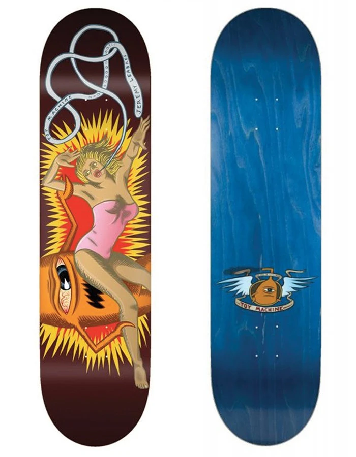 TOY MACHINE LEABRES SECT MANACE 8.25 TAVOLA SKATE