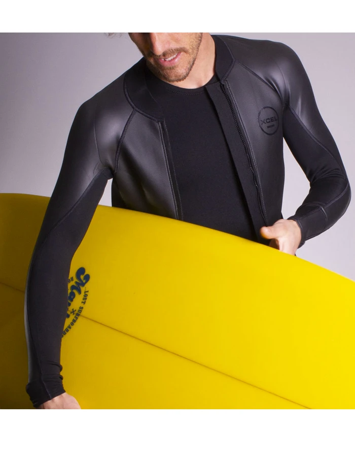 XCEL MEN'S AXIS 2/1MM SHARK SKIN FRONT ZIP - Image 5